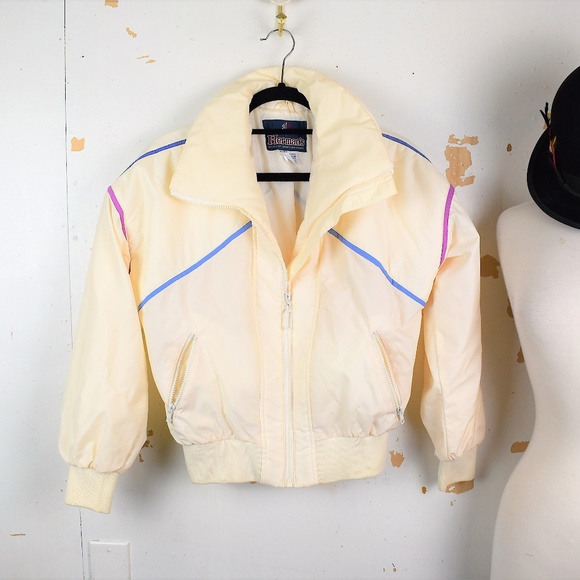 Vintage Jackets & Blazers - RARE!! Herman's Vintage 70s Nylon Retro Ski Jacket